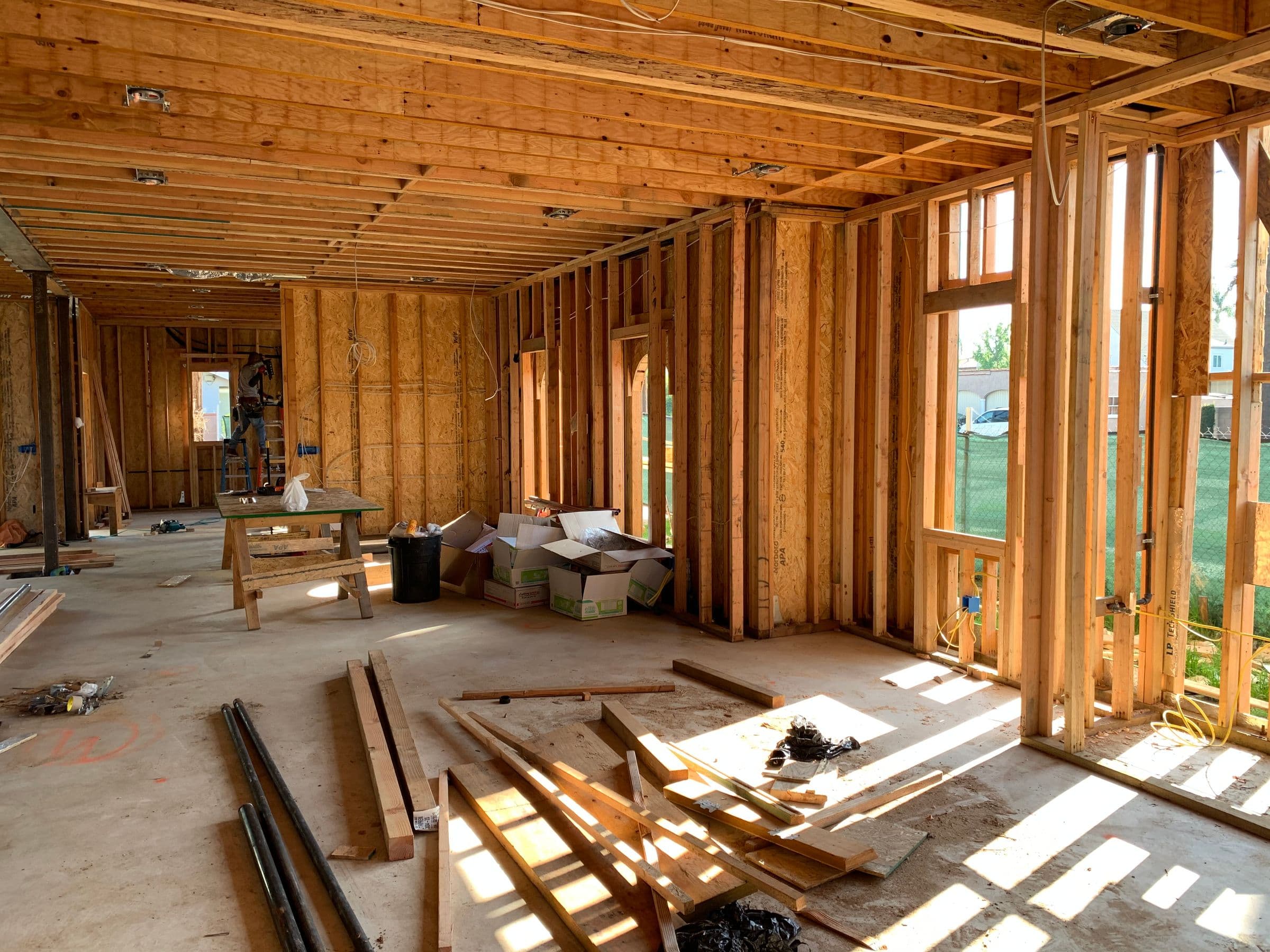 KT Electrical crew at work on a jobsite
