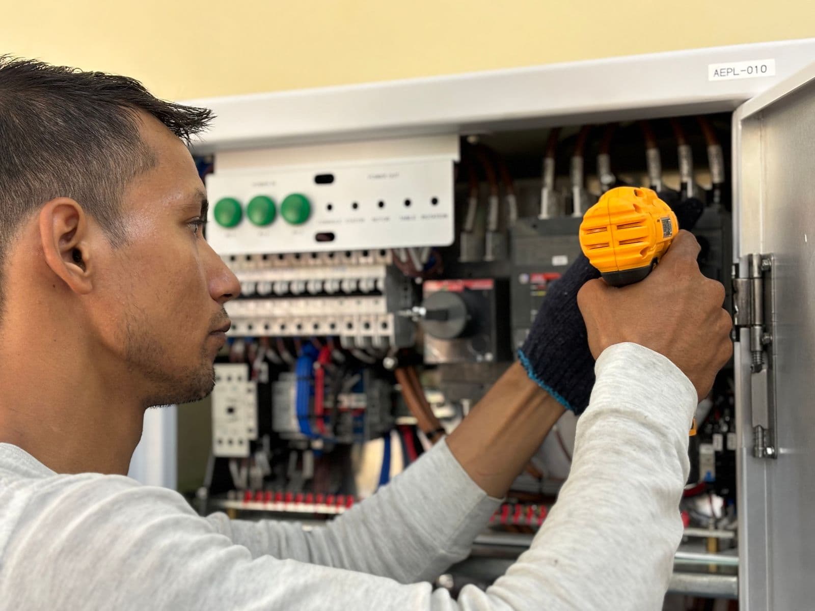 Electrical panel installation